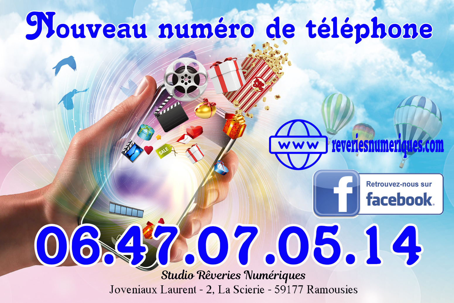 Nouveau numéro